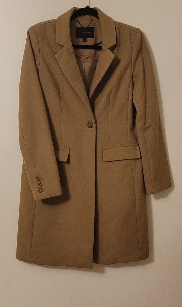 Banana Republic Wool Coat | S